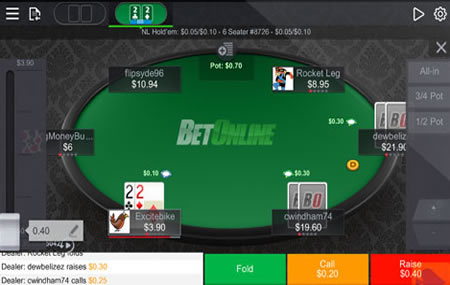 BetOnline Android Poker Client