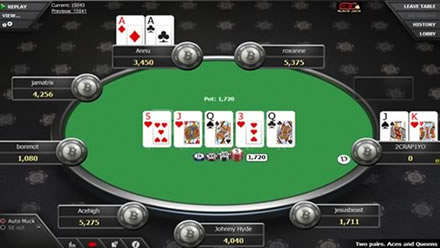 BetCoin Poker Tables