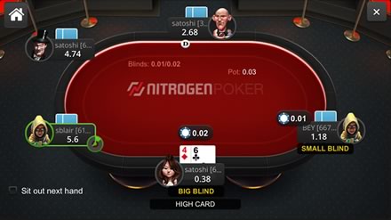 Nitrogen Sports Bitcoin Poker USA