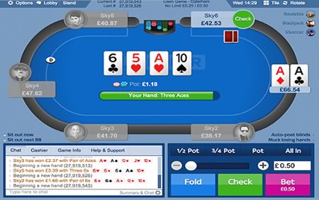 Sky Poker Table